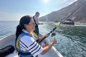 Pesca en la bahia